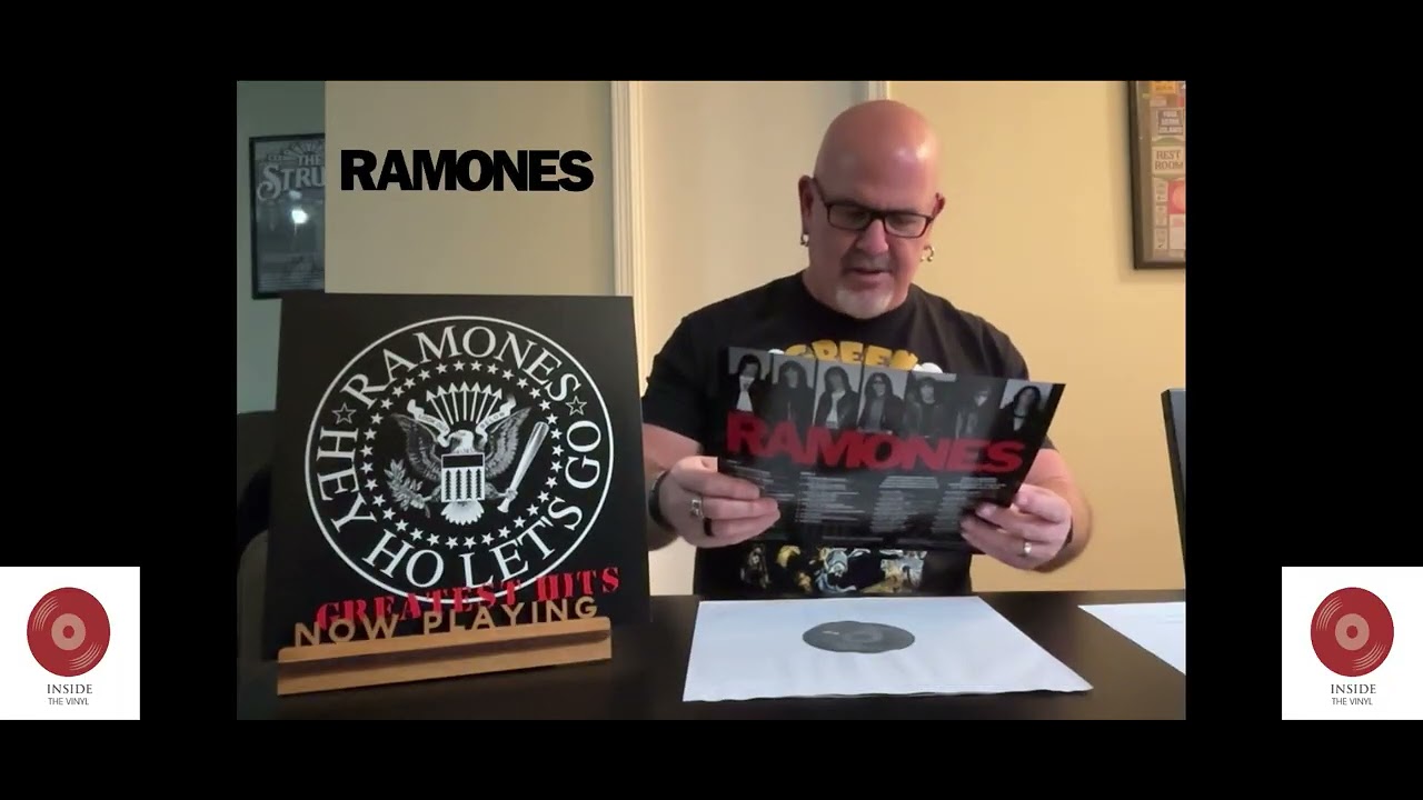 INSIDE THE VINYL - GREATEST HITS: RAMONES - GREATEST HITS (BLACK ICE VINYL)