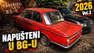 Napušteni Automobili u Beogradu 2026 | Vol. 3