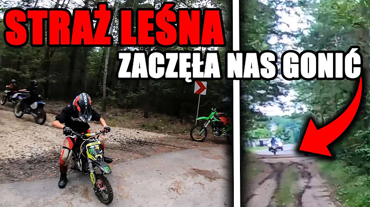 STRAŻ LEŚNA CHCIAŁA NAS DOPAŚĆ *ENDURO PRZYGODY* I Enduro Podlewsky