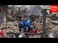 RAW VIDEO: Ukrainians Deal With Aftermath Of Russian Strikes On Kostiantynivka, Ukraine