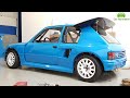 Peugeot 205 race car project