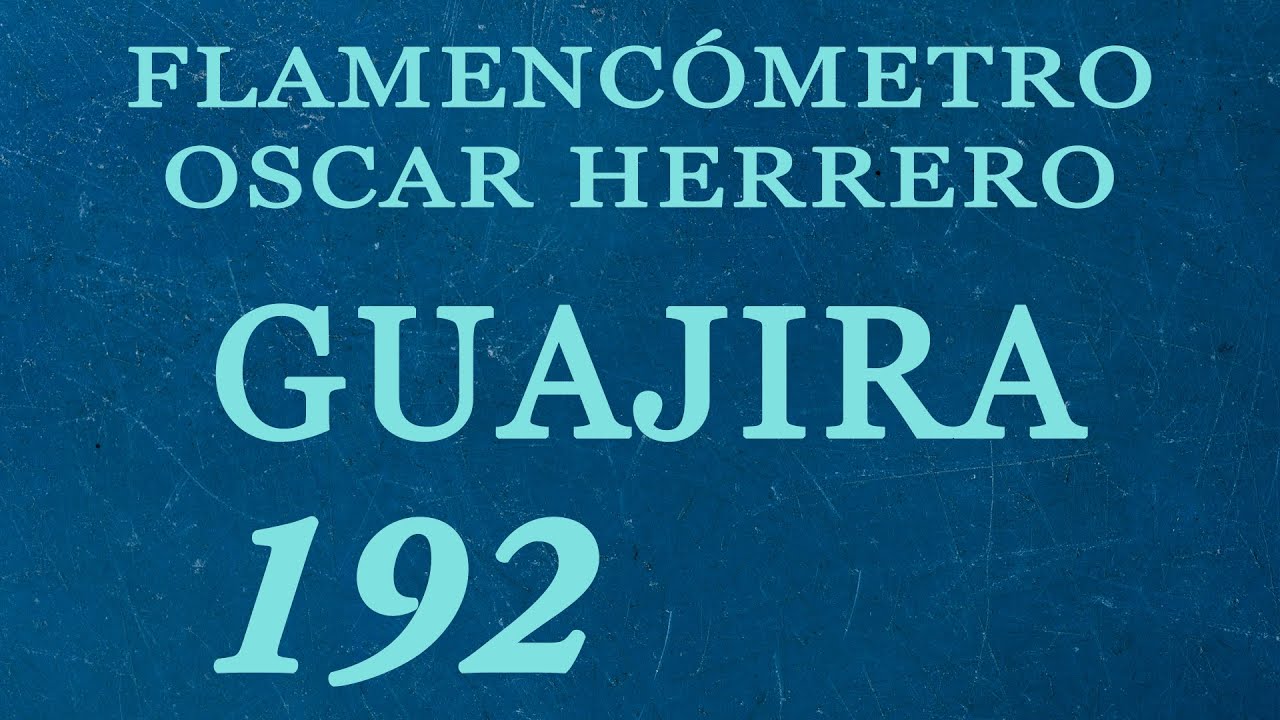 Metrónomo Flamenco - Guajira 192 - Flamencómetro Oscar Herrero