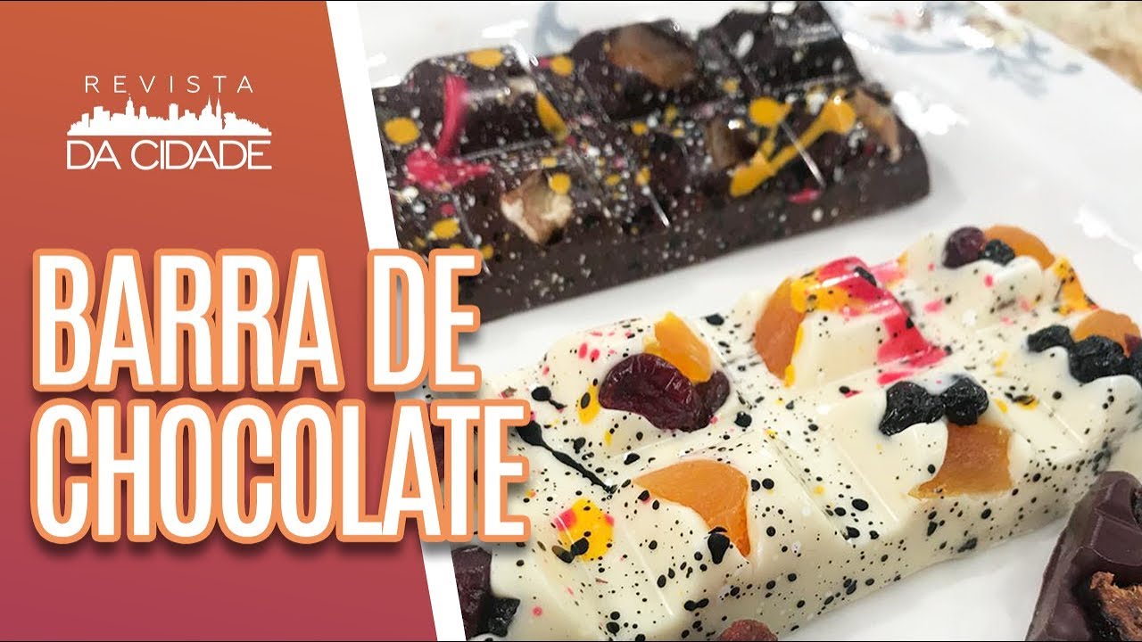Faça e Venda: Barra de chocolate com frutas desidratadas - Revista da Cidade (26/03/19)