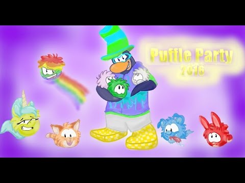 Club Penguin: Puffle Party 2016 + Puffle Medal Pin Club Penguin: Puffle Party 2016 + Puffle Medal Pin