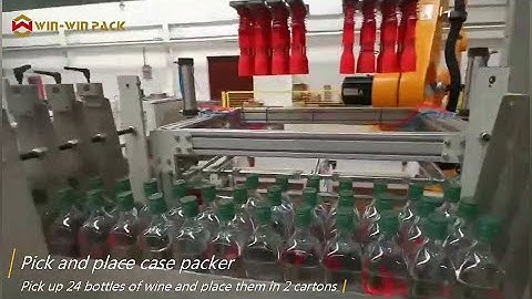 WIN-WIN PACK Automatic Wine Bottle Packing System