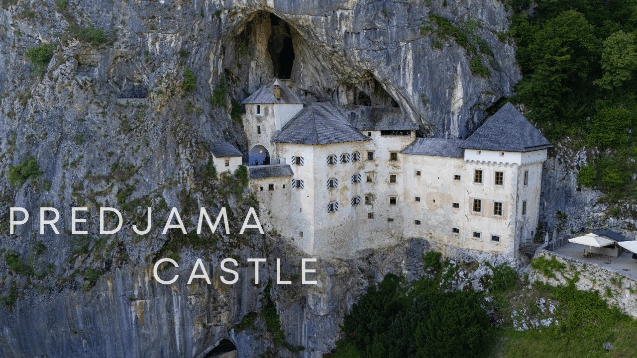 Predjama The Largest Cave Castle 4K Drone Video | DJI Mini 4 Pro