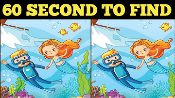 🧠 60 Seconds to Find the Hidden Differences 🧩