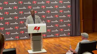 Bucs HC Todd Bowles thanks Bruce Arians for allowing him to get this job.