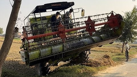 Vishal Combine Horvester Paltane se bach gayi #khetibadi #farming #farmer #viralvideo #vishal435 
