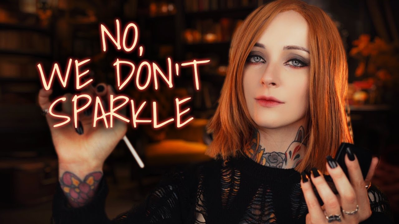 Vampire Ball Preparation ASMR // autumn vibes, soft talking, makeup