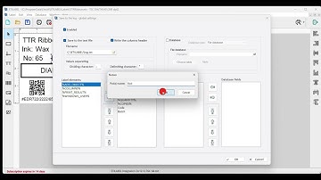 ETILABEL - Labeling Software. Saving Logs.