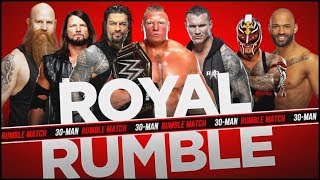 WWE ROYAL RUMBLE 2020 BROCK LESNAR | WWE 2K20 ROYAL RUMBLE GAMEPLAY !