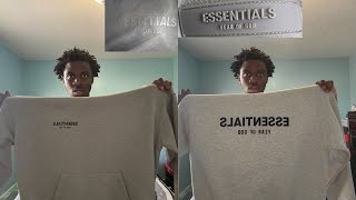 THINGS YOU SHOULD KNOW BEFORE BUYING FEAR OF GOD ESSENTIALS HOODIE💪🏾🔥