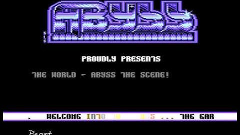 C64  Intro: New Intro by Abyss! 1990