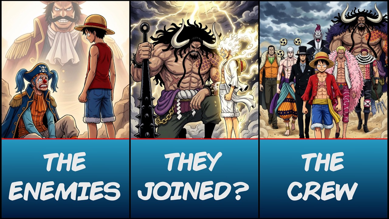 What If Every Villain Luffy Defeated Joined The Straw Hats ?