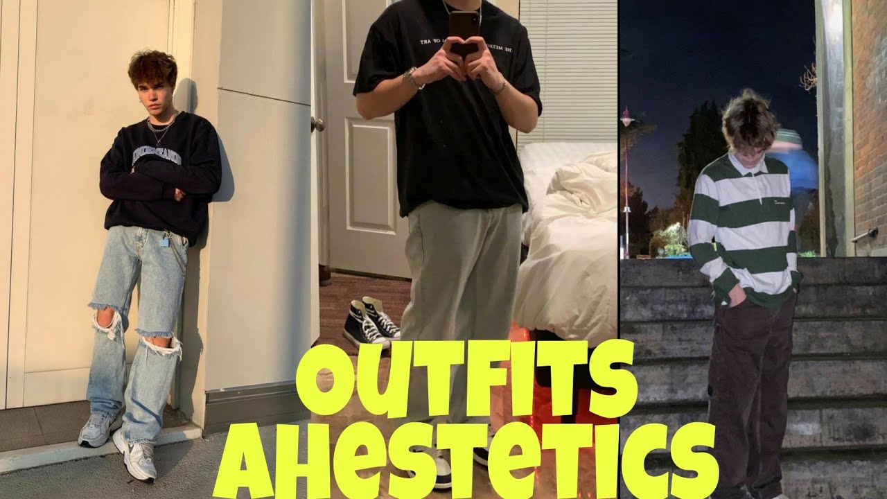 Outfits Aesthetics Para hombres 2021 - Como Vestirse Aesthetic - YouTube