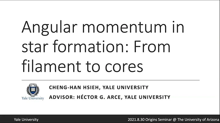 Do cores inherit their angular momentum? - Cheng-H...