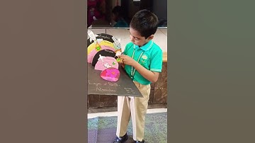 Layers of 🌎 Atmosphere model making science project /Model of earth 🌎 Atmosphere Diorama Atmosphere