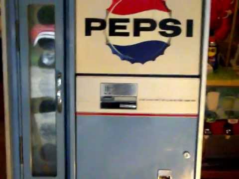 1963 Pepsi VF-56 Vendorlator, Runs & Vends Well!! - YouTube