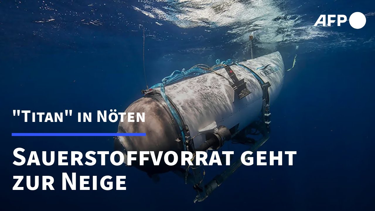 Sauerstoffvorräte von Mini-U-Boot 