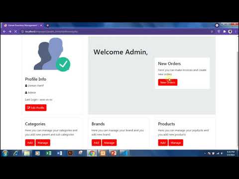 Students Projects # 20 || Inventory Management System || Asaan Tutorials