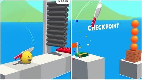 Slice It All! - Gameplay (Level 7, 8, 9, 10) Very satisfying and relaxing ASMR slicing game