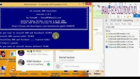 FASTBOOT AND ADB DRIVERS INSTALLATION FOR ROOTING AND FLASHING TWRP