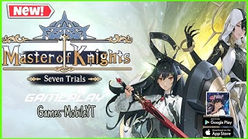 Master of Knights- Tactics RPG Gameplay  part 1 (Android ) #masterofknightstacticsrpg