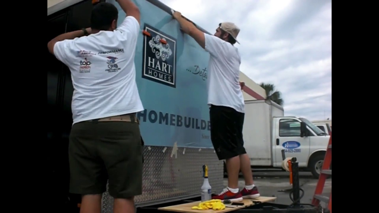 Wrapping a Trailer YouTube
