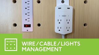 myWall Wire /Cable / Lights Management