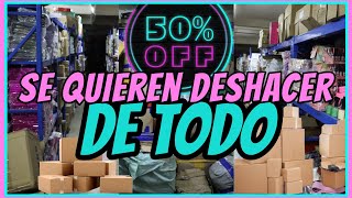 ⚠️La bodega más barata ahora con ofertas del 50% | Maquillaje, skin care, novedades, globos, uñas