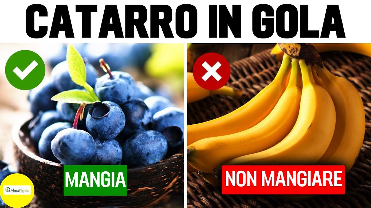 10 CIBI che NON dovresti mangiare se HAI SEMPRE CATARRO - YouTube