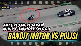 Kejar kejaran di dunia nyata yang menyerupai adegan film