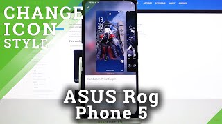 How to Change Icon Style in ASUS Rog Phone 5 – Set Up Icon Style screenshot 3