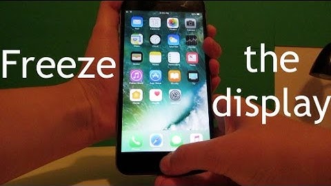 Freeze your iOS Device