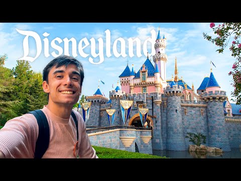 I'm visiting the very first DISNEY park in the WORLD (California)
