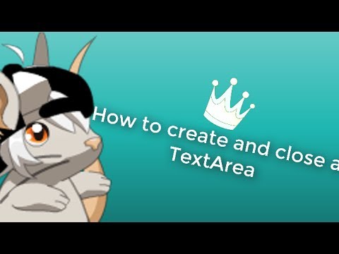 How to make closable Textarea with Lua Transformice!