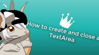 How to make closable Textarea with Lua Transformice!