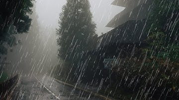 Rain Sounds For Sleeping - 99% Instantly Fall Asleep With Rain And Thunder Sound At Night - Relax