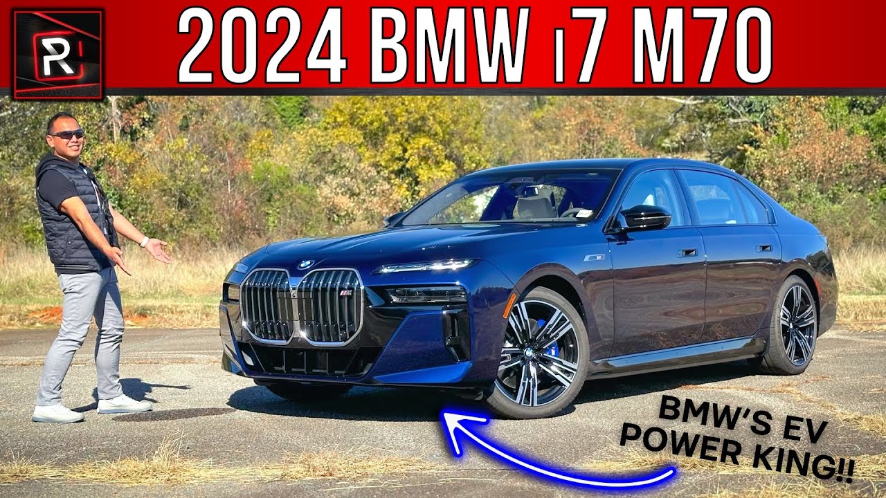 The 2024 BMW i7 M70 xDrive Is Ultimate Battery Powered Flagship Luxury Sedan
