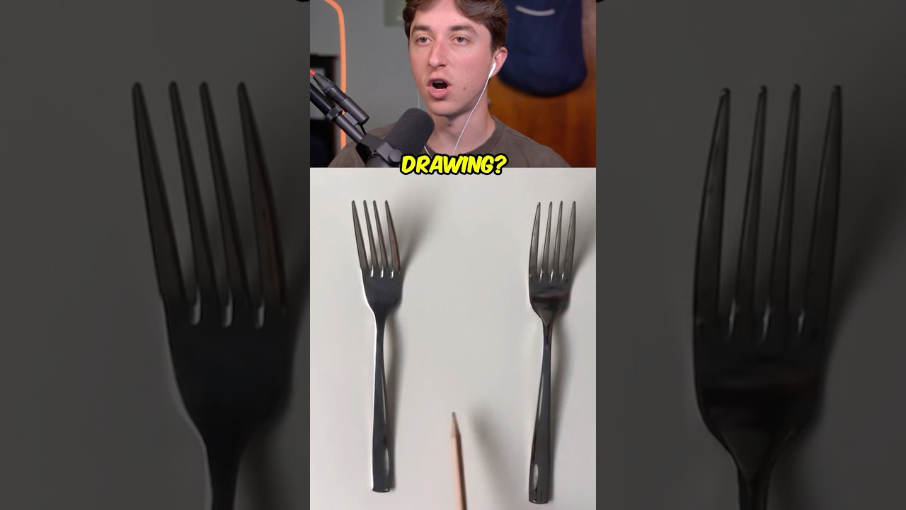 Guess The Fake FORK! ✍️ #shorts