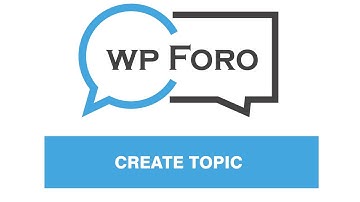 How to create topic on wpForo WordPress Forum Plugin