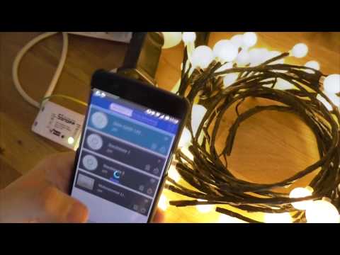 Installation vom drahtlosen WLAN Schalter von Sonoff Installation vom drahtlosen WLAN Schalter von Sonoff