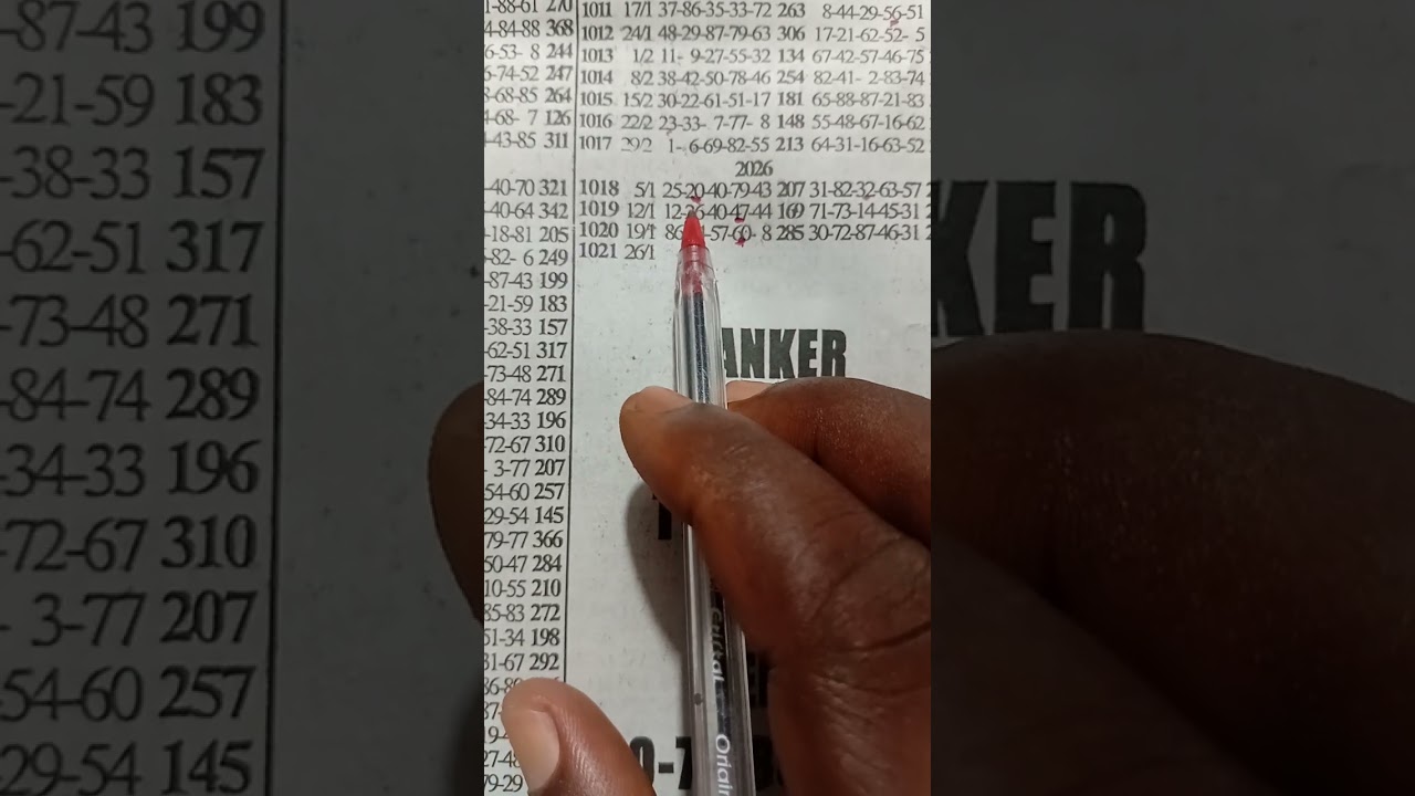 Monday Special Lotto Plan Today 26/1/26