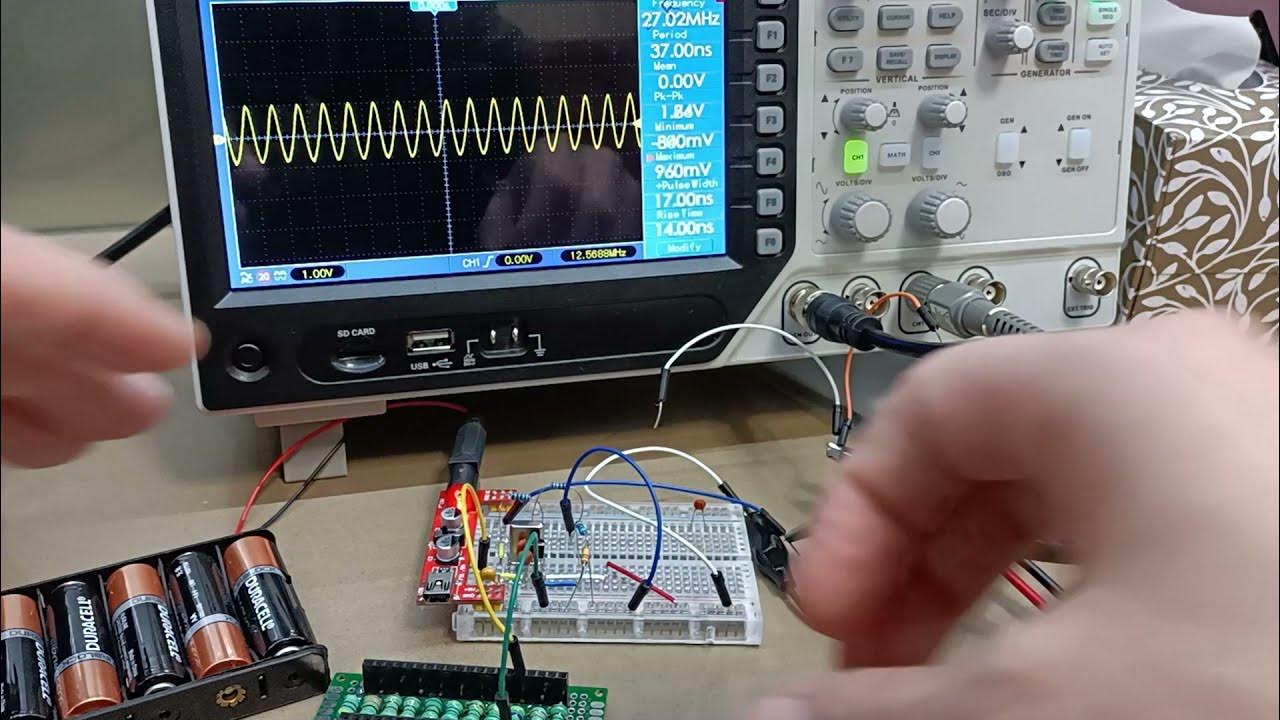 3rd Overtone Radio Controller Crystal Oscillator circuit 27MHz (RC