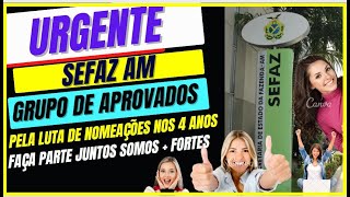 SEFAZ AM - VÍDEO PARA QUEM FEZ O CONCURSO !! COMISSÃO DOS APROVADOS.