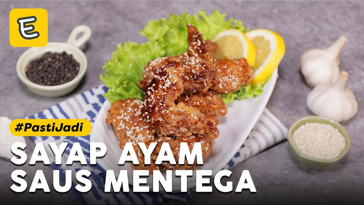 Resep Sayap Ayam Saus Mentega Youtube