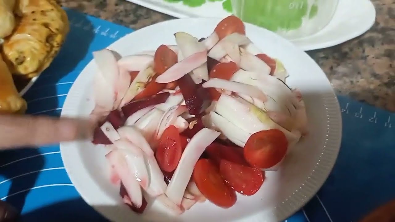 اليوم 10رمضان عجين مورق بمالح وحلو بطريقة مبسطة كرعين معلكين