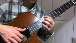Yellow bird-classical guitar chords