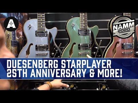 Duesenberg Limited Edition 25th Anniversary Models & Loads More! - NAMM 2020